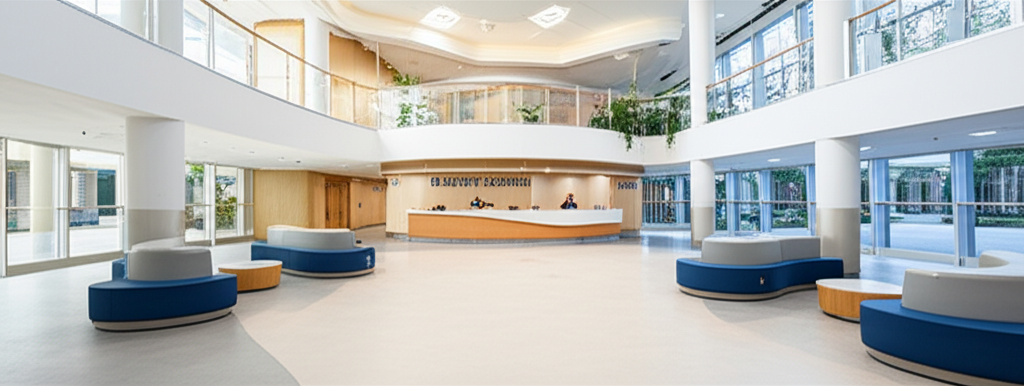 Hospital Reception and Lobby Area