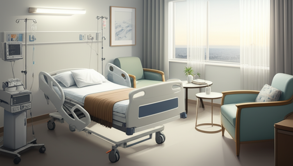 Comfortable Patient Room